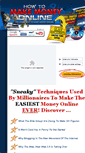 Mobile Screenshot of how-to-make-money-online.net